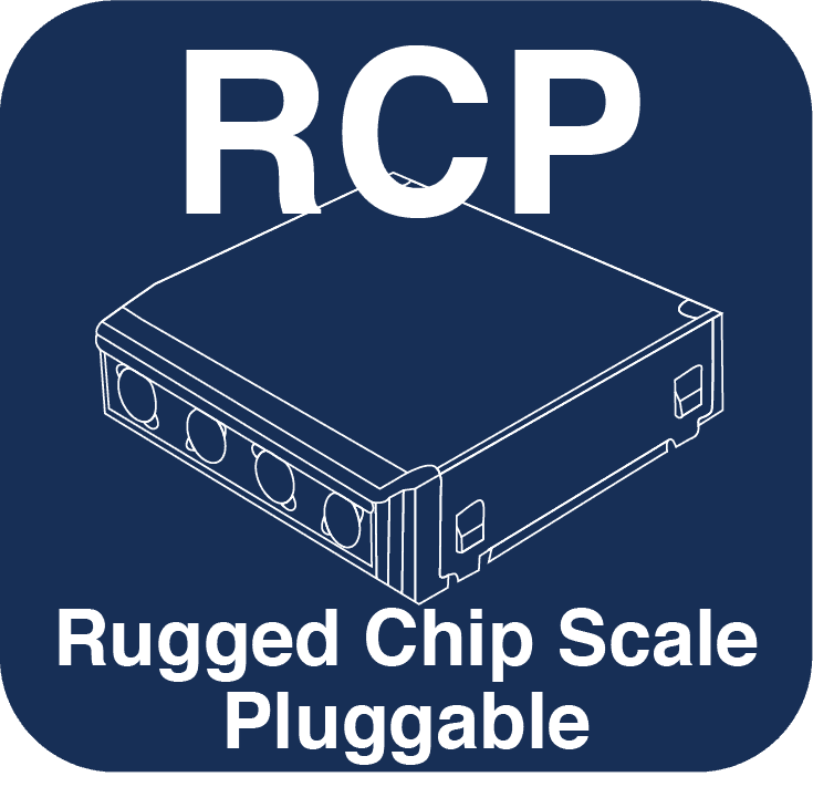 Rugged Chip Scale Pluggable transceiver