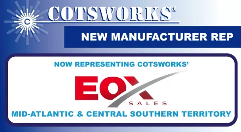 EOX Sales Now Representing COTSWORKS
