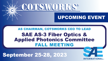 SAE’s AS-3 Fiber Optics and Applied Photonics Committee Fall Meeting
