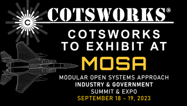 COTSWORKS to Exhibit at MOSA Industry & Government Summit & Expo